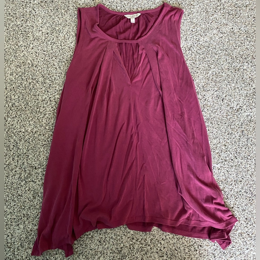 NWOT Lucky Brand Keyhole Neckline Tank